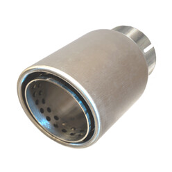 Embout d'Echappement Inox Brossé